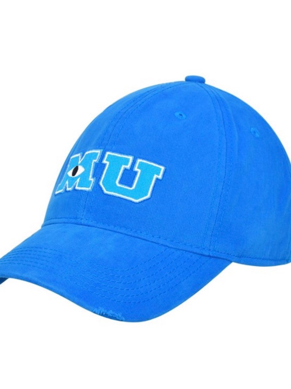 Blue MU Embroidered Baseball Cap